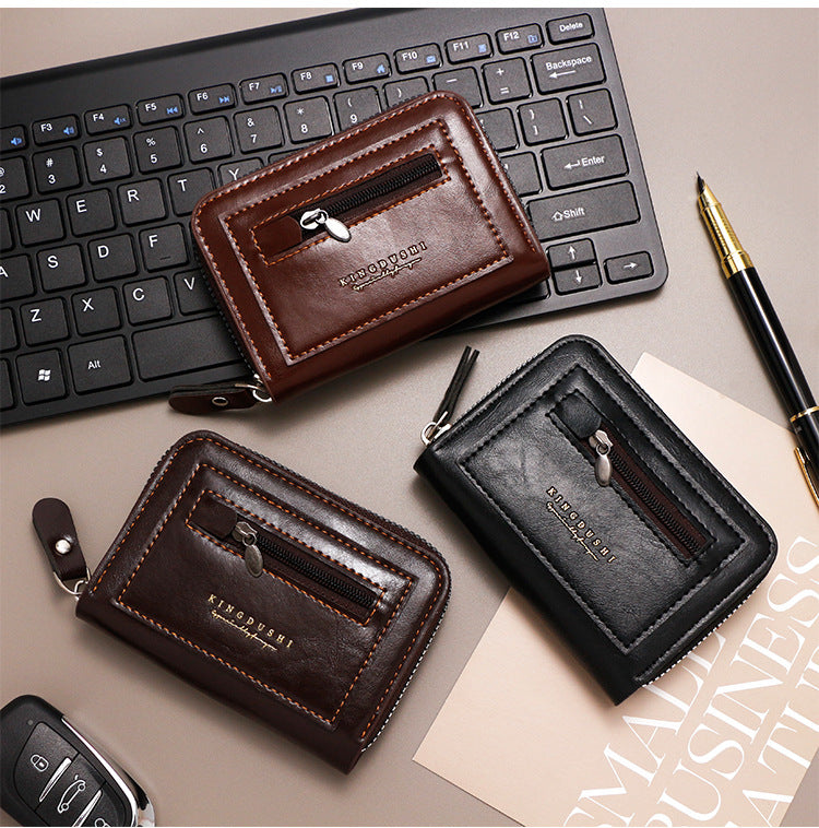 K96-51 | Zipper Pocket Men's Wallet